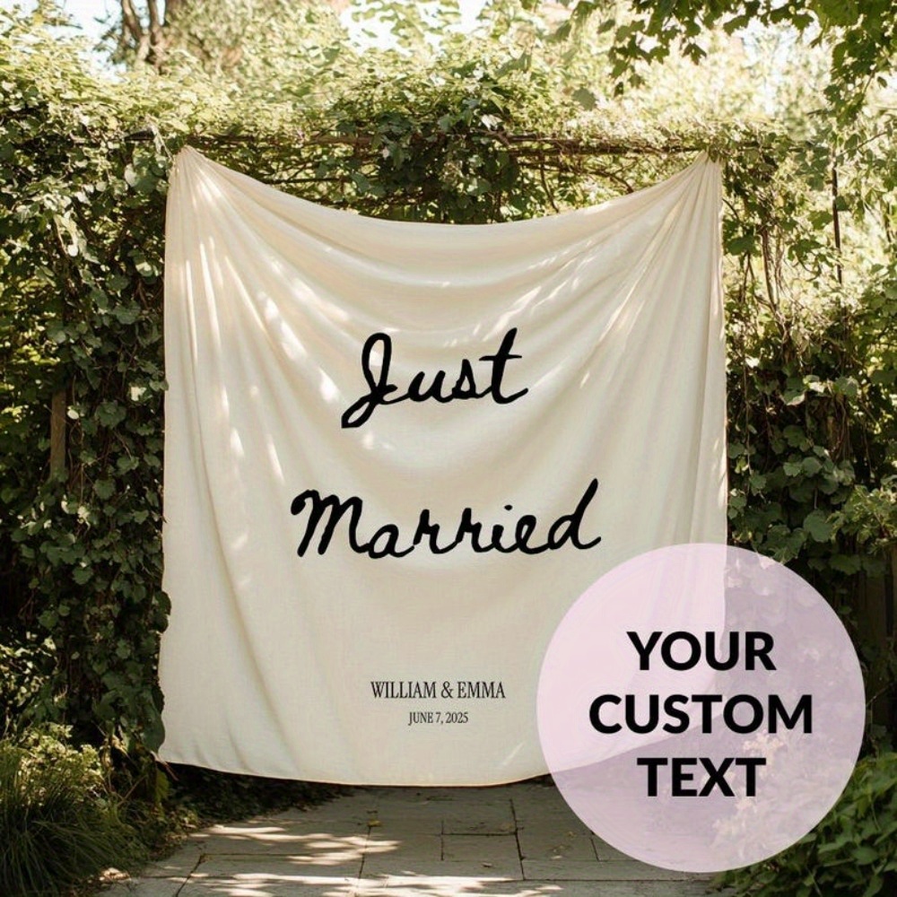 Custom Wedding Banner - Custom - Sewing Custom ulasan dan harga