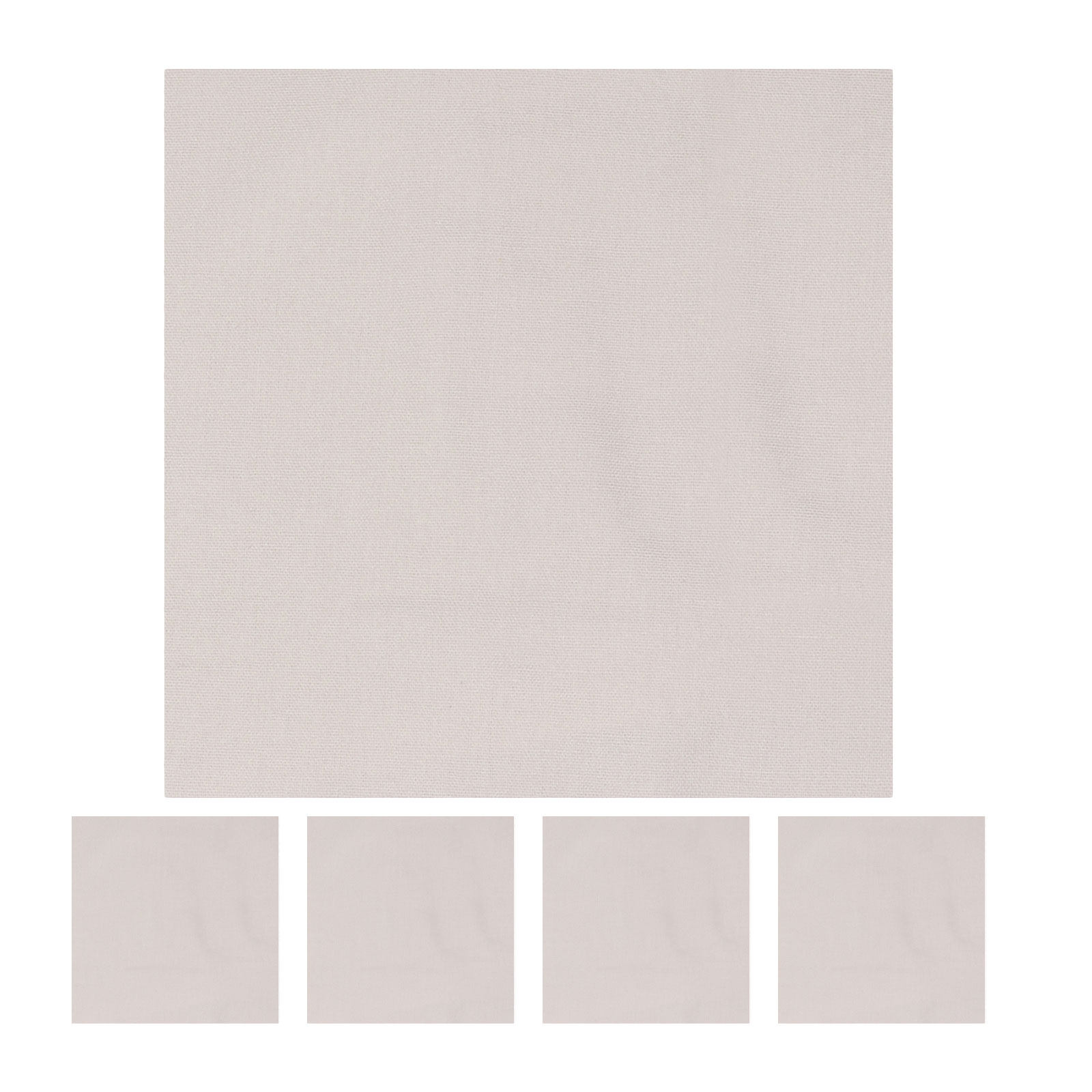 5Pcs Cotton Linen Embroidery F - Sewing Embroidery Fabric ulasan dan harga