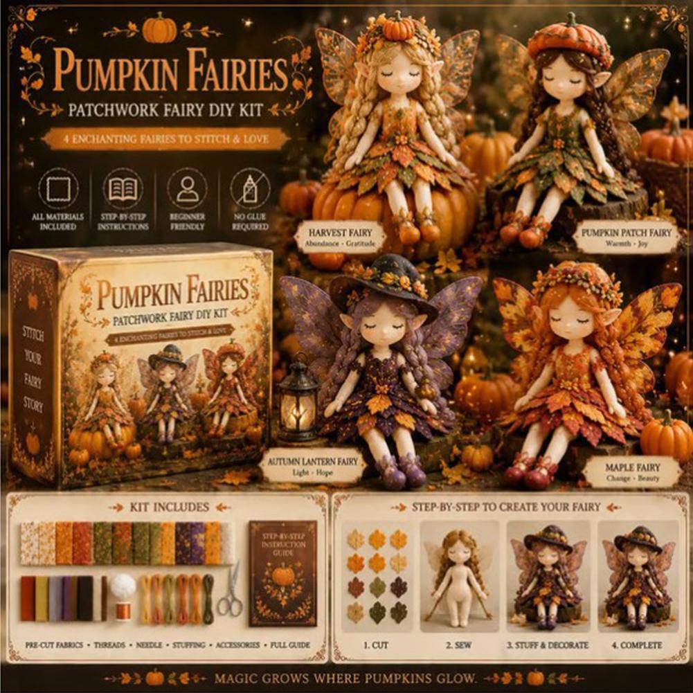 DIY Fairy Patchwork Sewing Kit - Is Sewing A Textile Craft ulasan dan harga