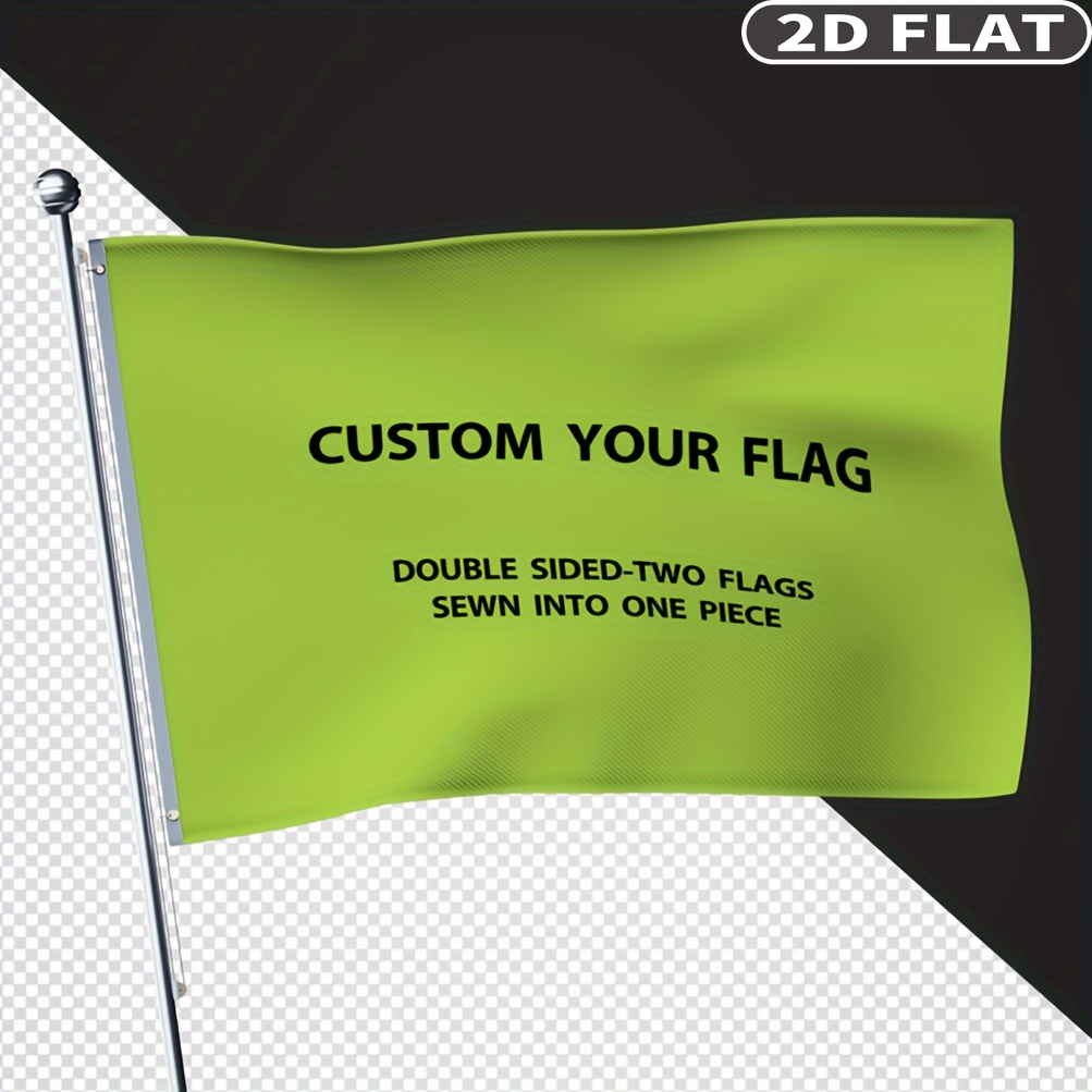 2D FLAT Custom Double-Sided Fl - Sewing Custom ulasan dan harga