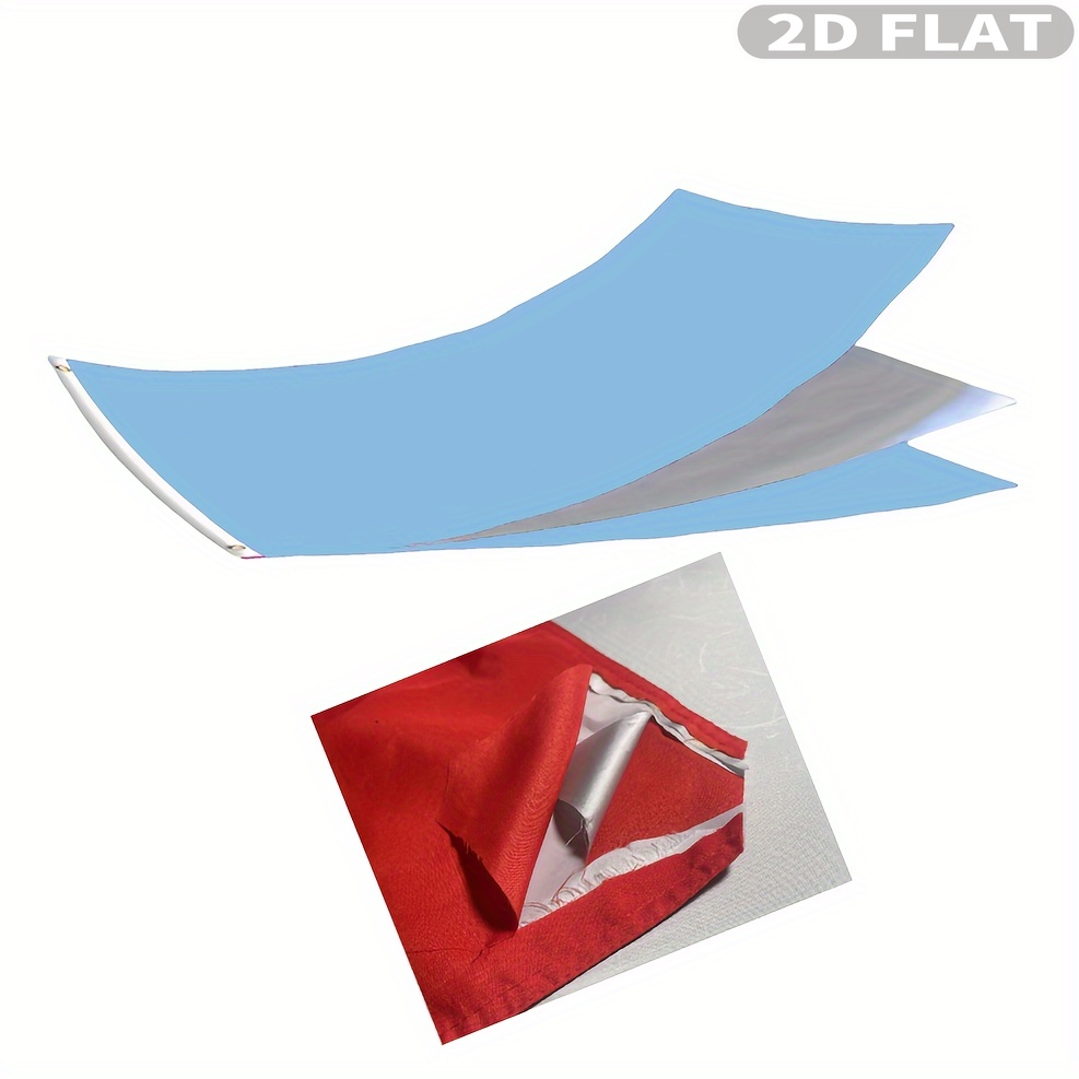2D FLAT Custom Double-Sided Fl - Sewing Custom ulasan dan harga