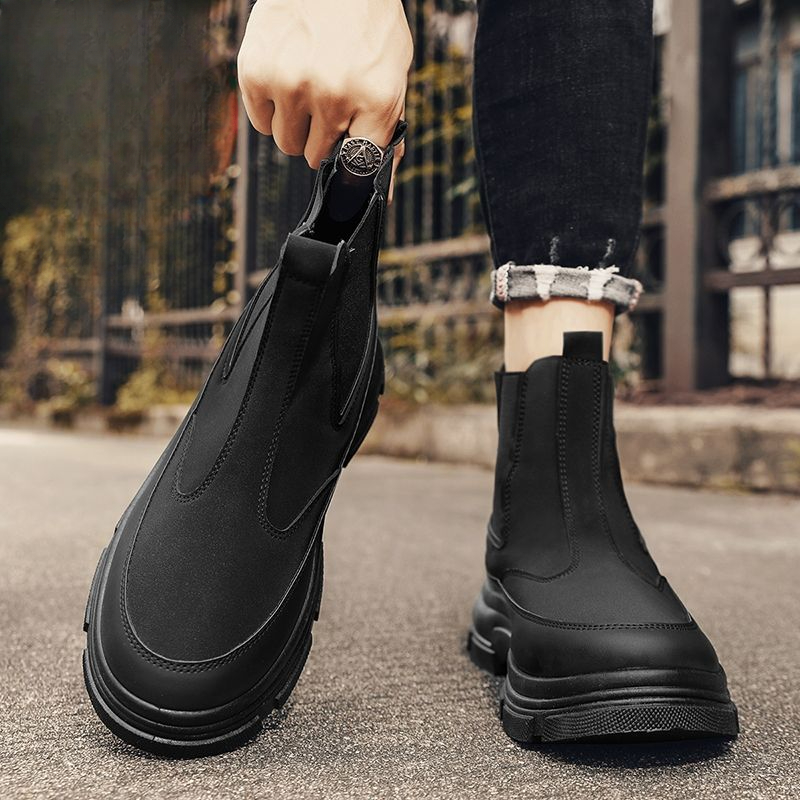 Men's High Cut Boots British S - Sewing Latex ulasan dan harga