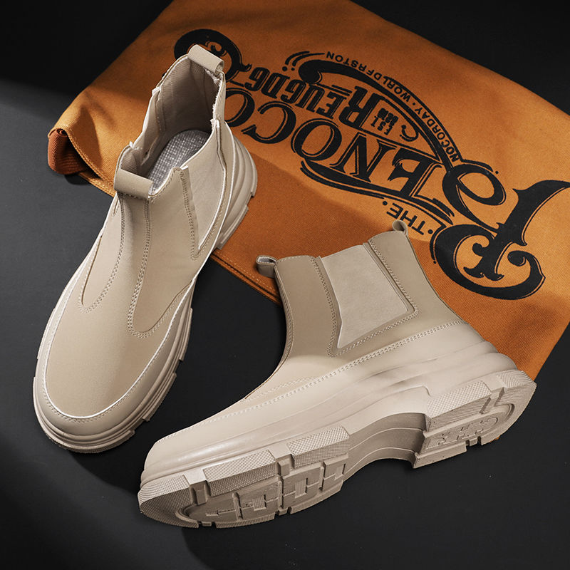 Men's High Cut Boots British S - Sewing Latex ulasan dan harga