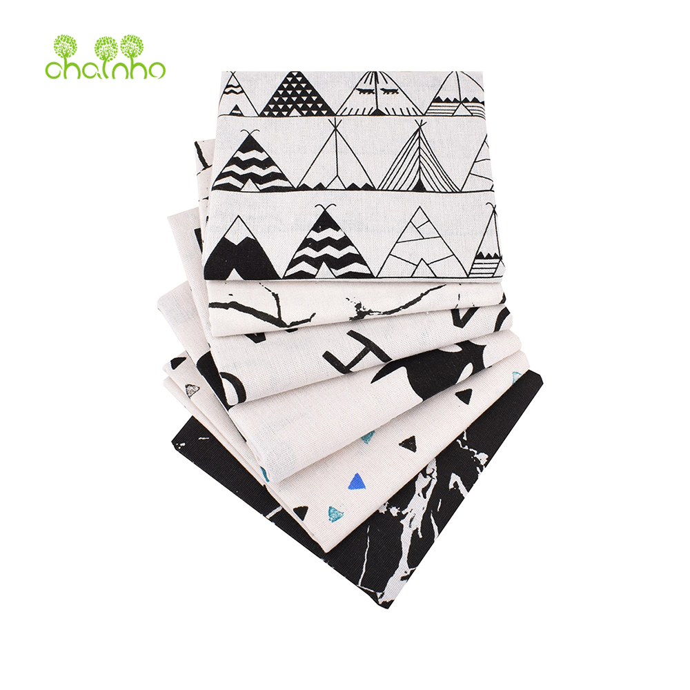 Chainho,Printed Cotton Linen F - Sewing Geotextile Fabric ulasan dan harga
