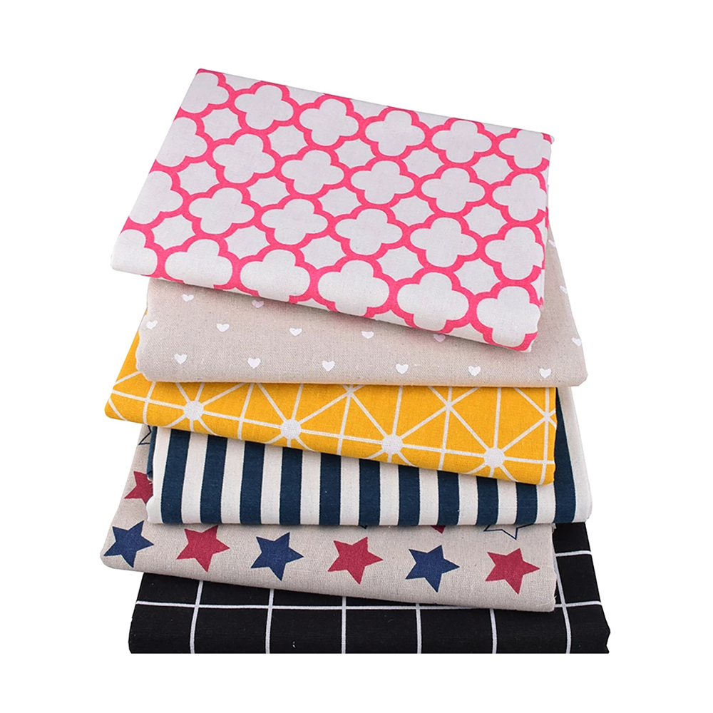 Chainho,Printed Cotton Linen F - Sewing Geotextile Fabric ulasan dan harga