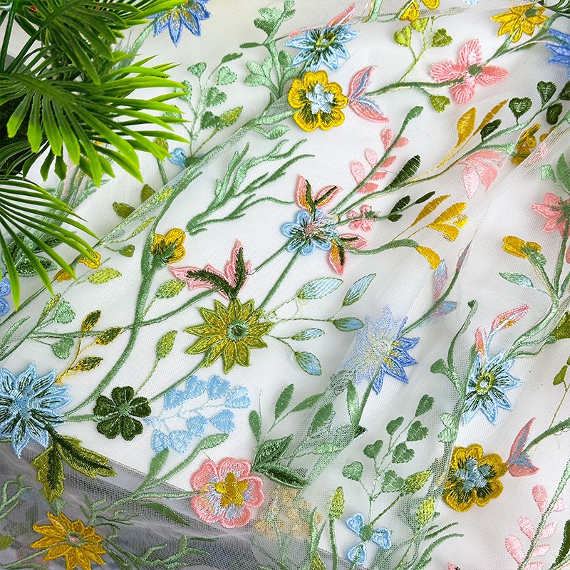 90x130cm Floral Vine Embroider - Is Sewing A Textile Craft ulasan dan harga