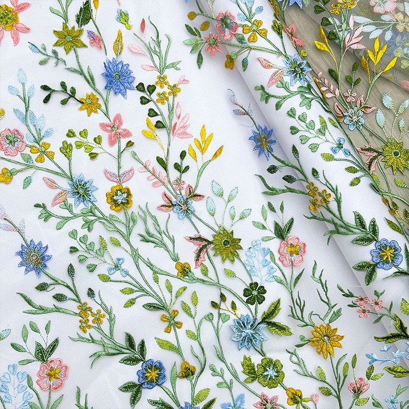90x130cm Floral Vine Embroider - Is Sewing A Textile Craft ulasan dan harga