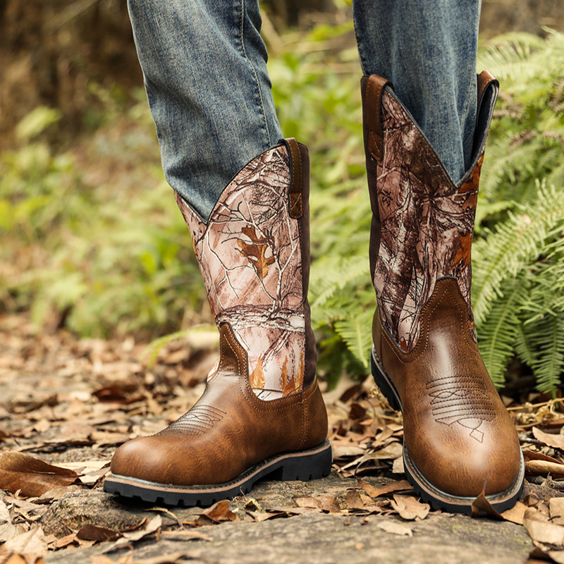 Large Size 48 Men's Boots Clas - Sewing Embroidery Fabric ulasan dan harga