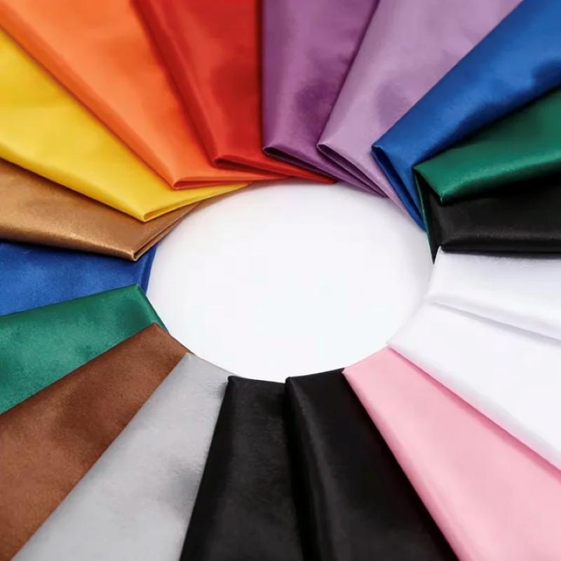 Multi-Color Soft Satin Fabric  - Is Sewing A Textile Craft ulasan dan harga
