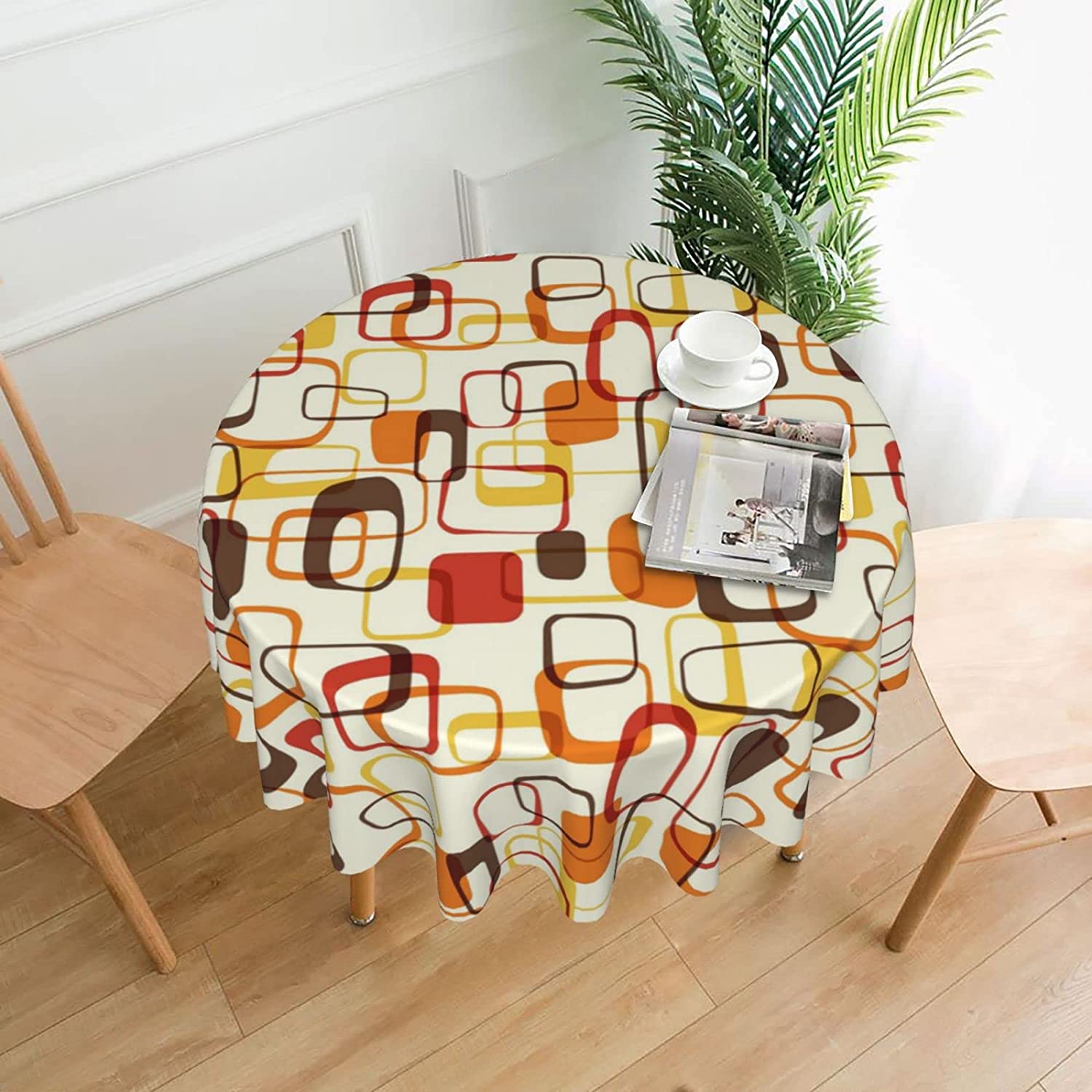 Retro Mid Century Geometric Ro - Century Textile & Sewing Supply Hours ulasan dan harga