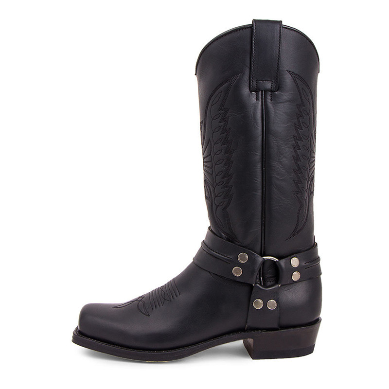 New Men's Motorcycle Boots Fas - Sewing Embroidery Fabric ulasan dan harga