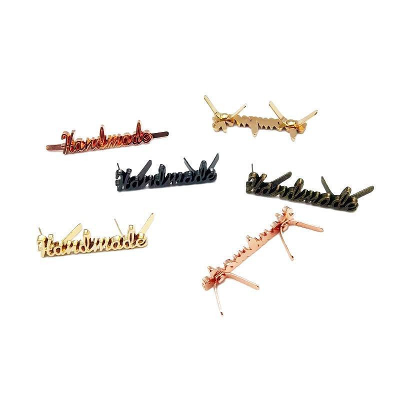 10Pcs Handmade Letter Metal La - Sewing Labels ulasan dan harga