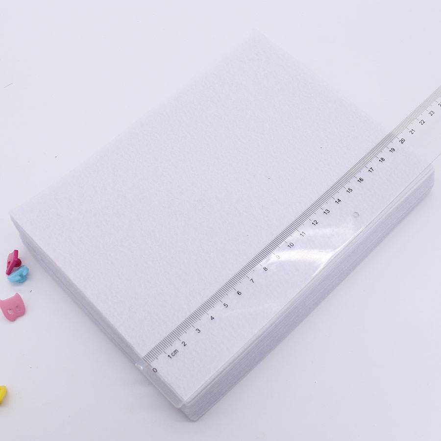 White 1mm Felt Fabric for Doll - Sewing Lab ulasan dan harga