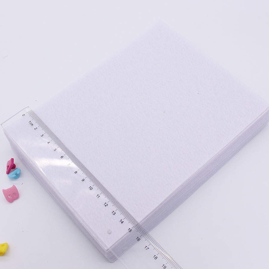 White 1mm Felt Fabric for Doll - Sewing Lab ulasan dan harga