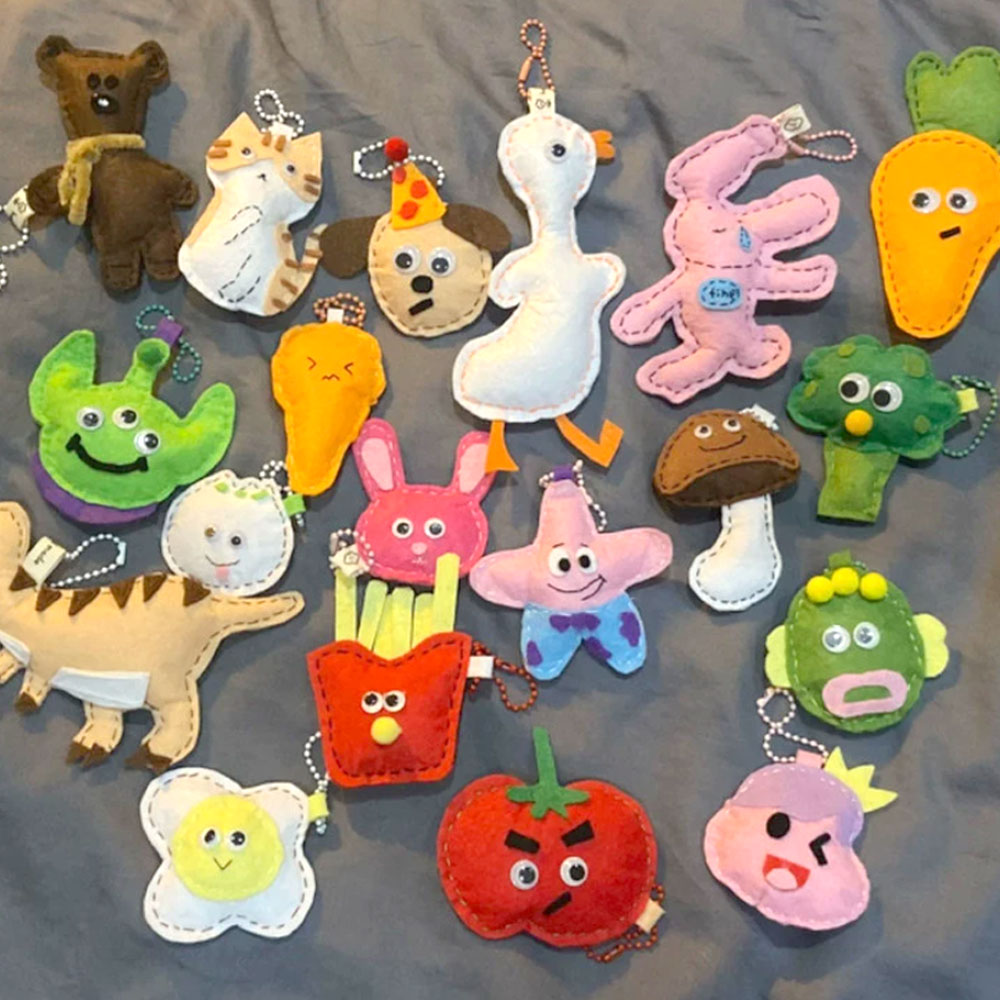 Felt Fabric Assorted Colors No - Is Sewing A Textile Craft ulasan dan harga