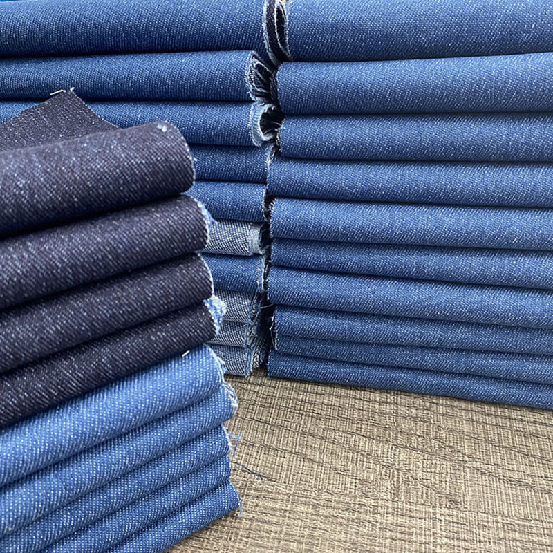 4 Pieces of 50*50 Cm Denim Fab - Sewing Embroidery Fabric ulasan dan harga