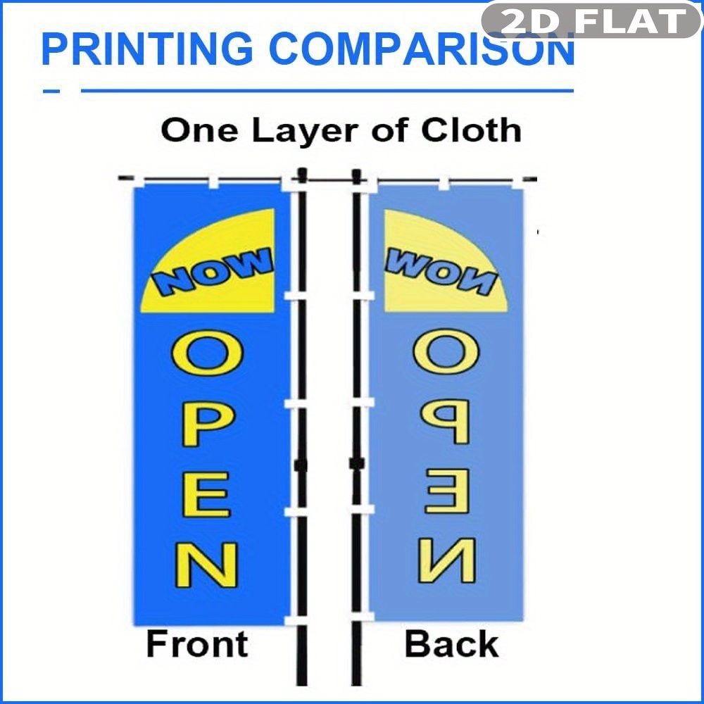 1pc 2D FLAT Custom Nobori Flag - Sewing Custom ulasan dan harga